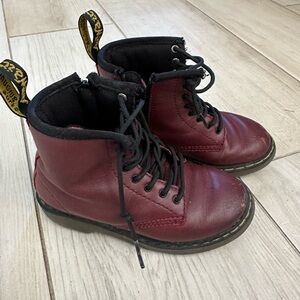 Toddler Dr martens Maroon color